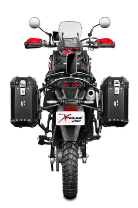 Pannier Box, Side storage, Touring luggage kit for Xpulse 210, LHS, Black