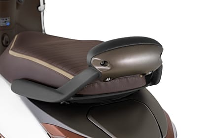 Backrest For Rear Handel Grip for New Destini 125, Brown