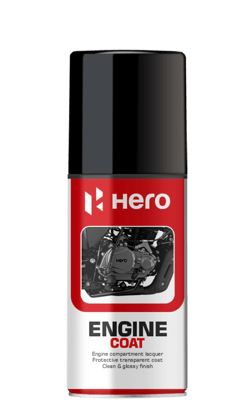 Hero Engine Coat for Bikes (100 ml) | Prevents Corrosion | Protects From Heat | Gives Clean & Glossy Look