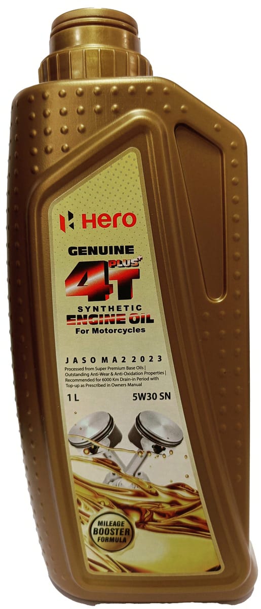 Lubricant Oil Hero 4t Plus Buy Hero Genuine 4T Plus 5W-30