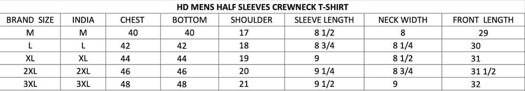 Size Guide