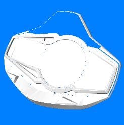 CASE UPPER ASSY - Glamour - 37211KTRA31S