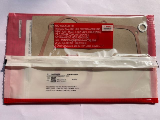 Scheduled Maintenance KIT-100CC (1st/3rd) - K11113AAHB000S (Every