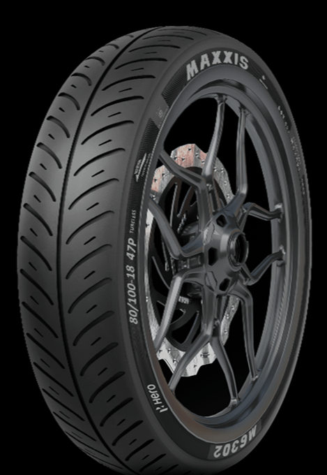 Hero Choice Rear Tyre for Motorcycles ( Splendor, Passion & HF all models) 80/100-18 54P M6303| Superior Mileage| Durability & Perfect Fitment| Best Grip| Enhanced Braking Performance