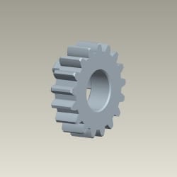 Main Shaft 2nd Gear (20T) - Glamour | Super Splendor - 23431KPH900S