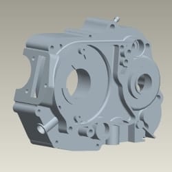 CRANK CASE COMP.LEFT - HF Deluxe | HF Dawn - 11200KST940S