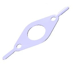 GASKET CARB INSULATOR B - Pleasure+ | Xoom | Destini 125 | Maestro Edge - 16201AAW300S