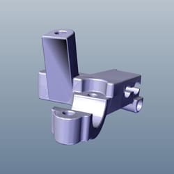 BRACKET LEFT BRAKE LEVER - Xoom - 53172AAWD00S