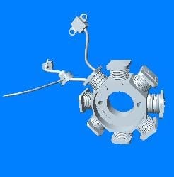 Stator Coil Plate Assembly - Maestro - 31120KZN901S