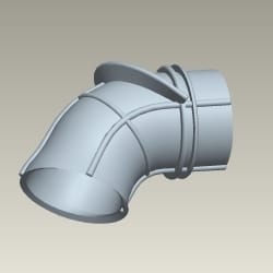 DUCT AIR/C INLET - Glamour | Super Splendor - 17251KTC900S