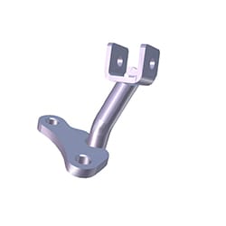 BRACKET COMPLETE RIGHT STEP - HF 100 | HF Deluxe | Splendor+ | Passion Pro - 50160ACK000S