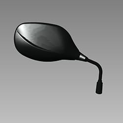 MIRROR ASSEMBLY RIGHT BACK (NH-B08M) - Achiever | Hunk - 88110AAKH01ZAS