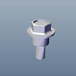 BOLT FLANGE 6X18 - FF SPORTS 250 LC| HUNK 250 LATAM| XTREME 250 NEPAL BANGLADESH| XTREME 250R - 90100ACW000S