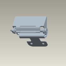 HINGE COMPLETE SEAT - Pleasure | Maestro - 77210KTP900S