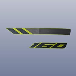 STRIPE TANK COVER RR A RH (TYPE-1) - XTREME 160 4V FLAT PILLION| XTREME 160 4V NEXT| XTREME 160 4V PREMIUM| XTREME 160R - 86773ACR300RS