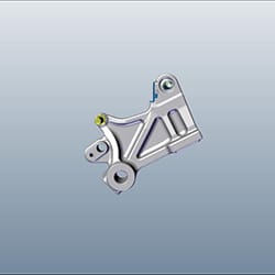 BRKT SUB ASSY RR - XPULSE 210LC OBDIIP2 - 43190ACY110S