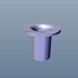 COLLAR RADIATOR SHROUD - HUNK 250 LATAM| XTREME 250 NEPAL BANGLADESH| XTREME 250R - 19052ACW000S