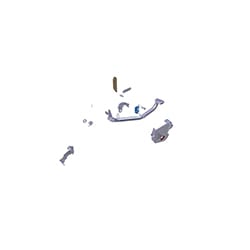 RR BRAKE PEDAL && ROD SUB ASSY - Passion Pro | Splendor+ - 46544AAF410S