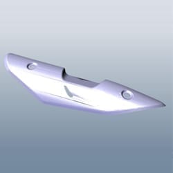 COVER MUFFLER - Glamour - 18355AANB02S