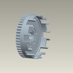 Hero Genuine Clutch Outer for Glamour & Super Splendor | OEM Fit | Durable Construction | Smooth Power Transfer | Reliable Performance | Engineered Precision - 22100KTC902RS
