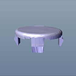 REAR FENDER CAP - XPULSE 210LC OBDIIP2 - 80129ACY100S
