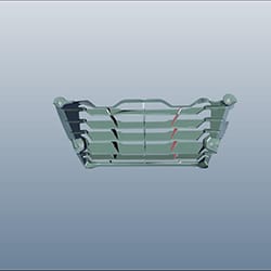 RADIATOR SHROUD - HUNK 250 LATAM| XTREME 250 NEPAL BANGLADESH| XTREME 250R - 19500ACW000S