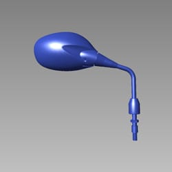 MIRROR ASSEMBLY RIGHT BACK(PB-374M) - Passion Pro | Passion Xpro - 88110AACH41ZDS