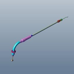 CABLE COMPLETE THROTTLE - HF 100 | HF Deluxe | Passion Pro - 17910AACL00S