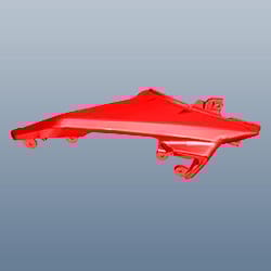 SIDE SHROUD GARNISH LEFT R-321 - Xtreme 125 - 83647ACL000BS