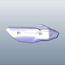 PROTECTOR MUFFLER - XOOM 160| XOOM 160 BS6 - 18318ABR000S