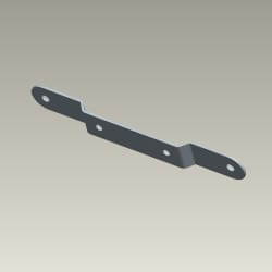 BRACKET NUMBER PLATE - Splendor+ | Passion Pro | Splendor Pro - 84701KCC710S