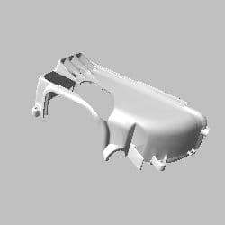 SHROUD EXHAUST - Pleasure - 19631KTP900S