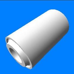 RUBBER BUSH REAR FORK PIVOT - Ignitor - 52147KW7900S