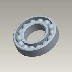 BRG.RADIAL BALL 6901 U - Pleasure - 91006GAZ980S