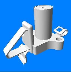 LOCK ASSY SEAT - Passion Pro | Glamour | Splendor+ | Super Splendor | Passion Xpro - 77110AACH00S