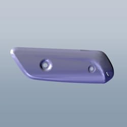 PROTECTOR MUFFLER - Destini 125 - 18318ABS300S