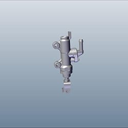 SUB ASSY REAR MASTER CYL - XPULSE 210LC OBDIIP2 - 43510ACY110S