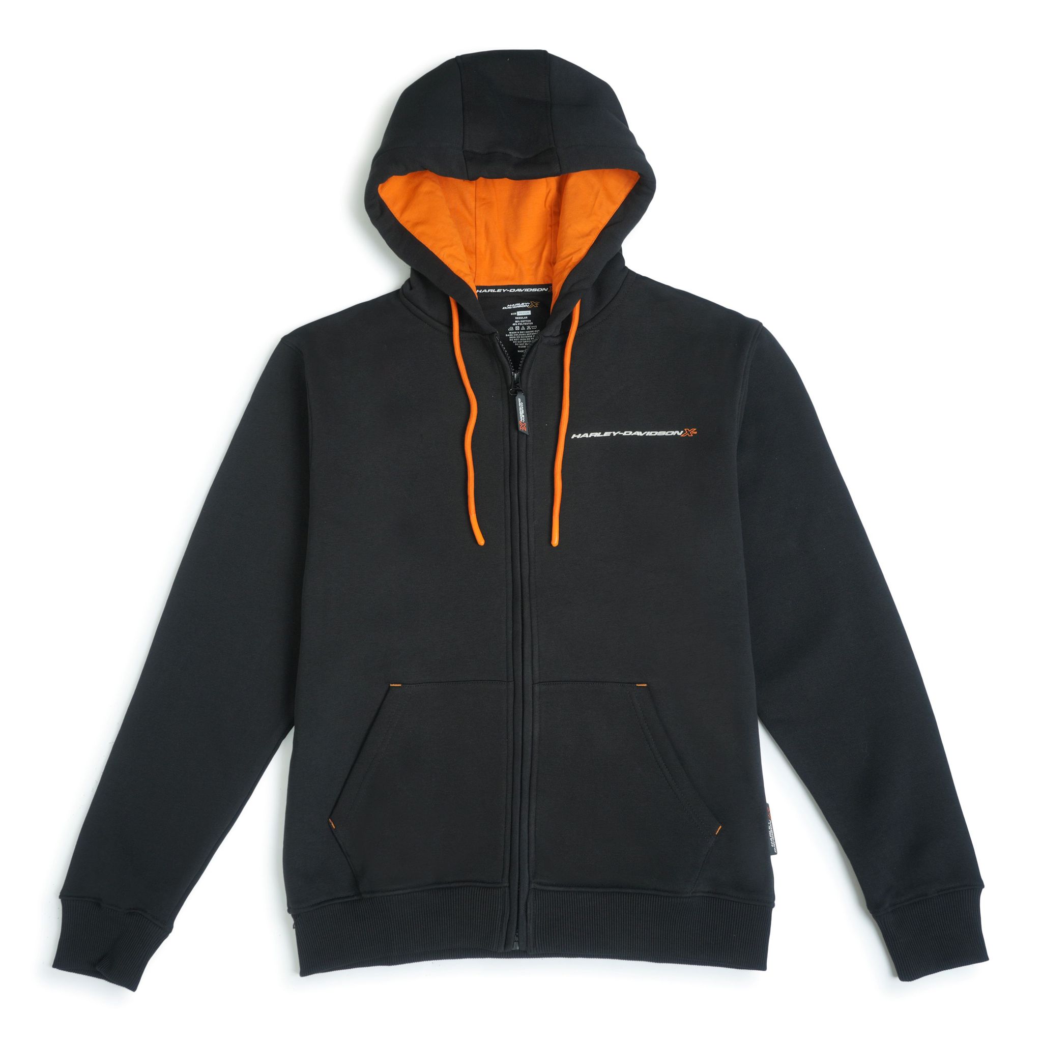Throttle Edge Men's Black Hoodie