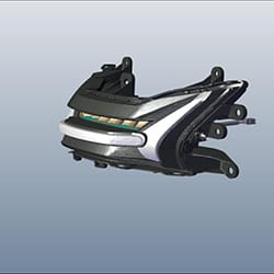 33700ABS401S - UNIT TAIL LIGHT - DESTINI 110 BS6 OBD2 PHB(Sept.,2025)