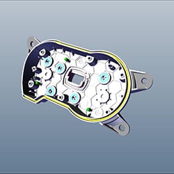 LOWER CASE ASSEMBLY - Splendor+ - 37112AAE943S