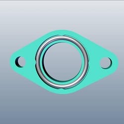 INSULATOR ASSY CARBURETTOR - Splendor+ | Passion Pro | HF Deluxe | HF Dawn | Splendor Pro | Splendor NXG - 1621A459750S