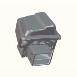 SWITCH UNIT DIMMER - Duet - 35170AAY001S