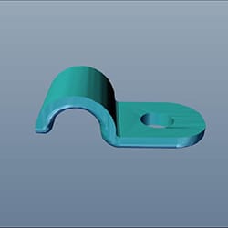 BREATHER TUBE GUIDE CLIP - FF SPORTS 250 LC| HUNK 250 LATAM| XTREME 250 NEPAL BANGLADESH| XTREME 250R - 17509ACW000S