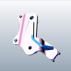 HOLDER LEFT RIDER STEP - Xpulse 200 - 50700ABWL00S