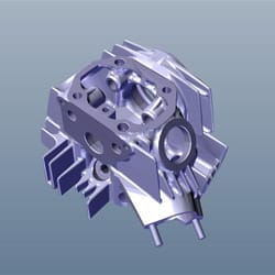 HEAD COMP CYLINDER - HF 100 | HF Deluxe - 12200ACK000S