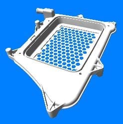 Air filter/ Air filter holder - Passion Xpro - 17208KZAW00S