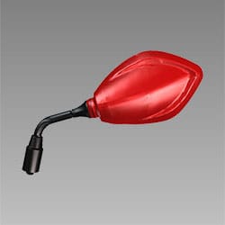 MIRROR ASSEMBLY LEFT BACK (R-321) - Passion Pro - 88120AAC201US