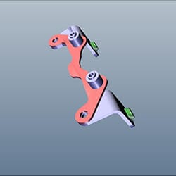 UPPER BRIDGE CLAMP COMPLETE - Splendor+ - 61314AAE930S