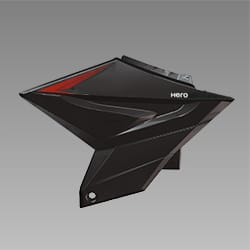 L SIDE COVER(BLKNH-1) - Xtreme - 83600AAB000RS