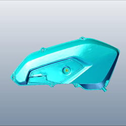COVER SUB ASSY. AIR/C - XOOM 160| XOOM 160 BS6 - 17235ABR000S